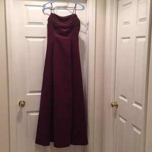 Maroon Formal Dress